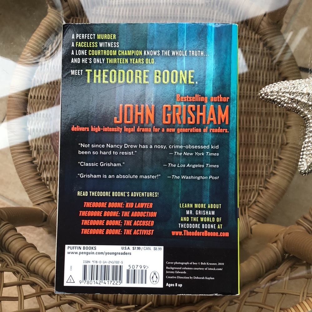 Theodore Boone Kid Lawyer John Grisham - Picture 3 of 3